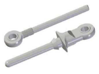 Aluminum Alloy Rod End Spherical Bearing