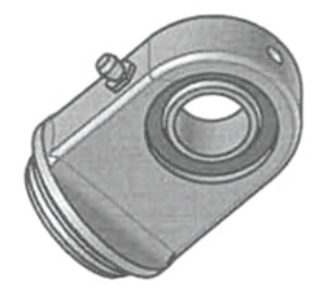 Spherical plain bearing block