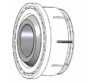 High performance engineering plastic outer ring spherical plain bearing