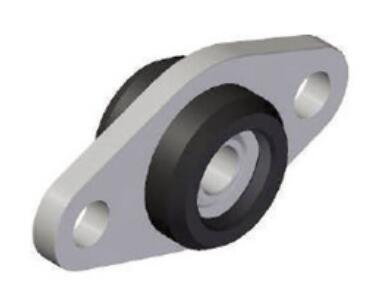 Special rod end spherical plain bearing