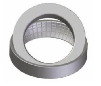 Special angular contact spherical plain bearing