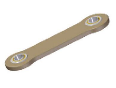 Connecting rod end spherical plain bearing