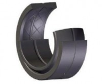 Spherical plain bearing with cross groove on outer ring